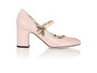 Gucci Women's Lois Patent Leather Mary Jane Pumps