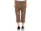 R13 Women's Leopard-print Cotton Utility Pants