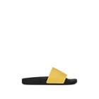 Adidas X Raf Simons Men's Adilette Checkerboard Slide Sandals - Yellow