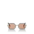 Chlo Women's Tally Small Sunglasses - 253-havana Crystal, Brown