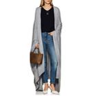 The Row Women's Hern Cashmere-blend Cape Sweater - Gray