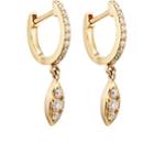 Carbon & Hyde Women's Delilah Huggie Hoop Earrings-gold