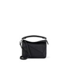 Loewe Women's Puzzle Mini Leather Shoulder Bag - Black