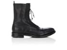 Elia Maurizi Men's Cap-toe Leather Boots