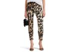 Area Women's Finola Leopard-print Faux-fur Leggings