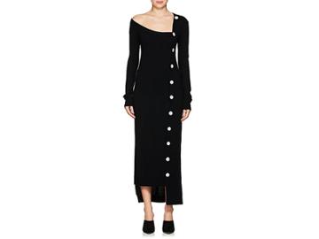 Ji Oh Women's Wool-cashmere Asymmetric Cardigan Dress