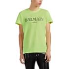 Balmain Men's Logo Cotton T-shirt - Lt. Green