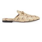 Gucci Women's Leather Slippers - Ivorybone