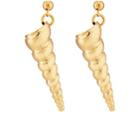 Tohum Design Women's Cone Earrings-gold