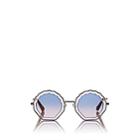 Chlo Women's Tally Sunglasses - 833-gold Light Pink, Blue Gradient