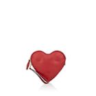 Anya Hindmarch Women's Chubby Heart Leather Clutch-red