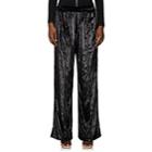 Area Women's Francis Embellished Pants-black