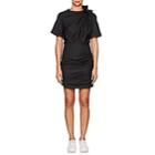 Isabel Marant Toile Women's Oria Checked Wool Fitted Dress-dark Gray