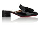Christian Louboutin Women's Barry Patent Leather Mules