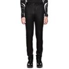 Givenchy Men's Coated Wool Slim Trousers-black
