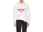 Givenchy Women's Logo Distressed Cotton Hoodie