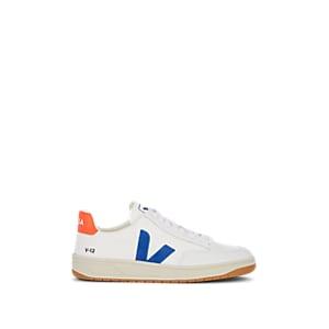 Veja Men's V-12 Mesh & Leather Sneakers - White