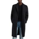 Officine Gnrale Men's Jack Plaid Wool Topcoat - Charcoal