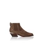 Rag & Bone Women's Westin Studded Suede Ankle Boots - Brown