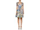 Dolce & Gabbana Women's Maioliche-tile-print Cotton Poplin Dress