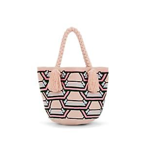 Sophie Anderson Women's Salma Crochet Tote Bag - Pink