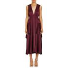A.l.c. Women's Verena Silk-blend Sleeveless Dress-wine