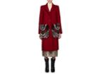 Fendi Women's Fur-pocket Melton Coat