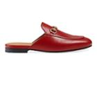Gucci Women's Leather Slippers - Red