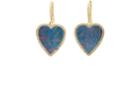 Jennifer Meyer Women's White Diamond & Opal Heart Drop Earrings