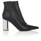 Proenza Schouler Women's Mirrored-heel Leather Ankle Boots-black