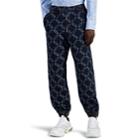 Valentino Men's Denim-jacquard Jogger Pants - Blue