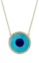 Jennifer Meyer Women's Evil Eye Pendant Necklace