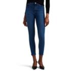 J Brand Women's Leenah High-rise Ankle Skinny Jeans - Blue