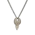 Miansai Men's Wise Lock Pendant Necklace-silver