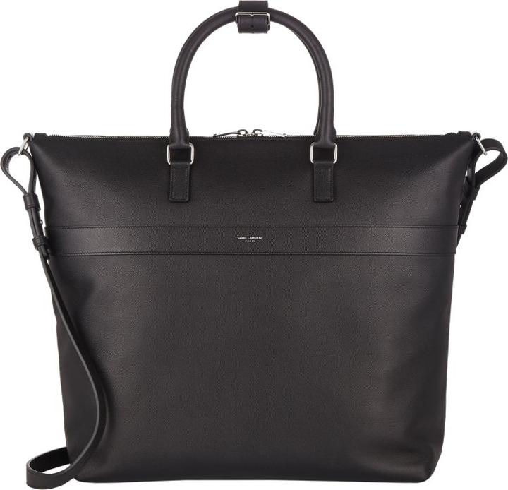 Saint Laurent Top-zip Tote Bag-black