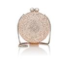 Marzook Women's Crystal Ball Minaudire - Vintage Rose