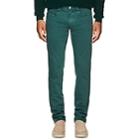 Loro Piana Men's Slim Jeans-dk. Green