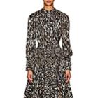 Calvin Klein 205w39nyc Women's Leopard-print Silk Blouse-leo Ivory Brown Black Beige