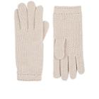 Barneys New York Women's Woven Cashmere Gloves-oatmeal (sphinx)