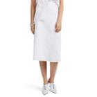 Sies Marjan Women's Ala Crinkled Cotton-blend Poplin A-line Skirt - Cream