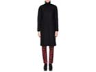 Dries Van Noten Women's Collarless Wool-blend Felt Coat