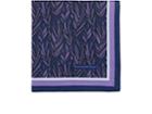 Ermenegildo Zegna Men's Feather-print Silk Pocket Square