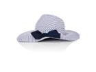 Jennifer Ouellette Women's Striped Seersucker Beach Hat
