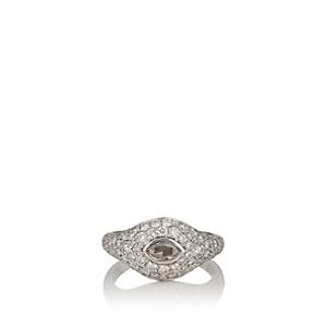 Sara Weinstock Women's Donna Signet Ring - Silver
