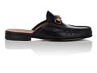 Gucci Men's Open Roos Leather Mules
