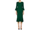 Dolce & Gabbana Women's Query Flounce-hem Stretch-cady Dress