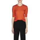 Jil Sander Women's Cashmere-silk Sweater - Orange