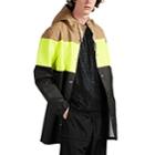 Stutterheim Raincoats Men's Stockholm Colorblocked Raincoat - Beige, Tan