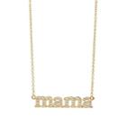 Jennifer Meyer Women's Mama Pendant Necklace - Gold