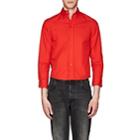 Balenciaga Men's Cotton Oxford Button-down Shirt - Red